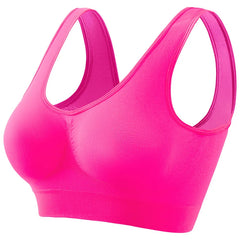 Women Seamless Bras Sports Wireless Notepads Bra Female Breathable Brassiere