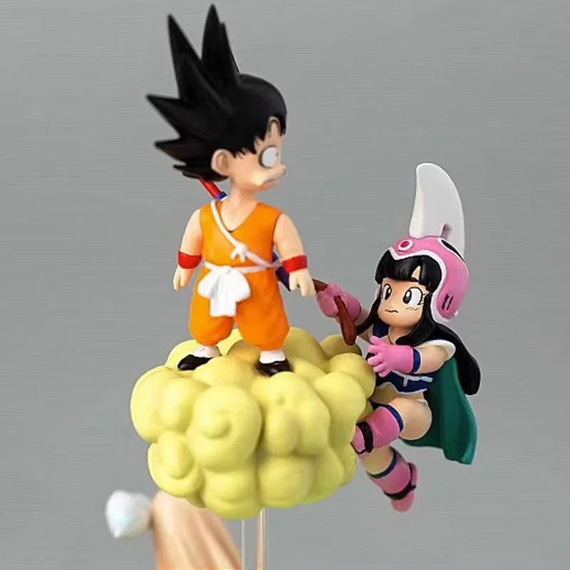 Anime Dragon Ball Figures Goku Figurine Chichi Action Figure Dbz Pvc Statue Cute Doll Gk Collectible Model Decoration Toys Gifts