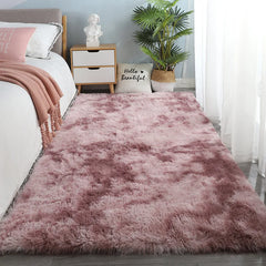 Soft Area Rugs For Bedroom Fluffy, Non-slip Tie-Dyed Fuzzy Shag Plush Soft Shaggy