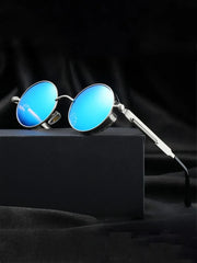 Sunglasses Men Women Fashion Round Glasses Brand Designer Vintage