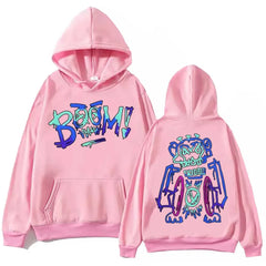 Anime Arcane Jinx Graffiti Hoodie Harajuku Hip Hop Pullover Tops Sweatshirt