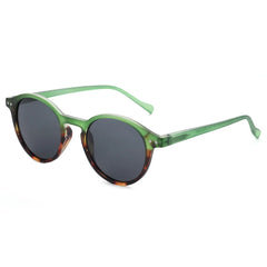 Sunglasses for Men: Vintage Retro Polarized Circle Sun Glasses