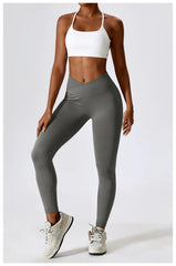 Sport Pants Tights Seamless Fitness Leggings Women Clothing High Waist Scrunch