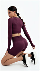 Seamless Yoga Set Gym Clothes Sportswear Yoga Suits For Women