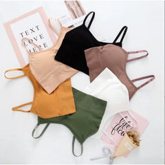 Sports Bra with removable cups Seamless Comfortable Wireless Bra For Women