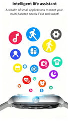 PHONEPACE C20 Smartwatch 1.77-inch HD Display Bluetooth Call Message Alert Sports Mode Smartwatch For Men Women