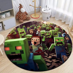 National game Carpet for Living Room Rugs Camping Picnic Mats Flannel Anti-Slip Rug