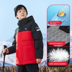 Anta Kids Boy's down Jacket Three-Proof Outwear