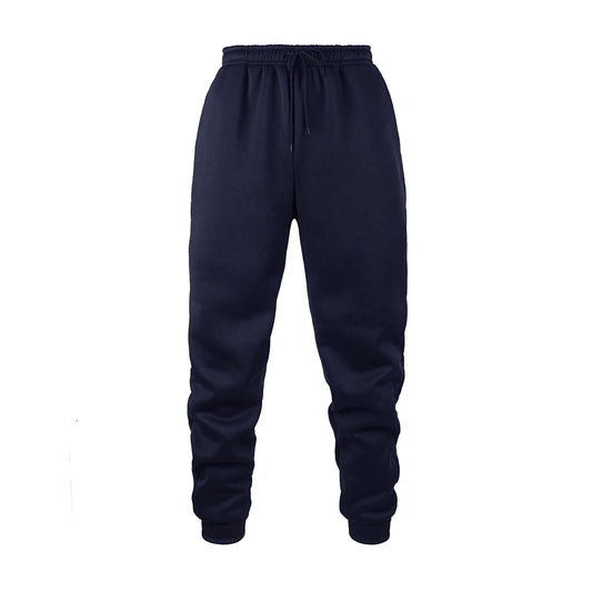 Mens Jogging Pants Sports Pants Fitness Running Trousers Solid Color Sweatpants
