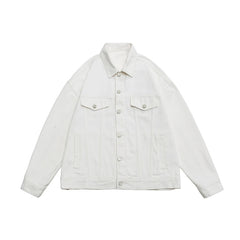 Baggy Men's Denim Jacket Oversized Streetwear Fashion Harajuku Cotton Casual Jacket