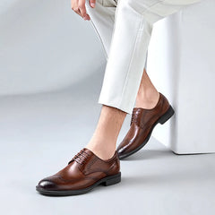 Men's Dress Shoes Business Formal Shoes Casual Luxury Leather British