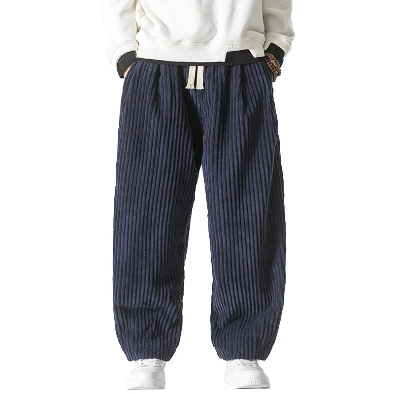 Harem Pants Men Solid Color Casual Sweatpants Mens Hip Hop Trousers Fashion