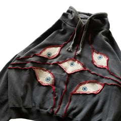 Goth Harajuku Big Hoodie Y2K Streetwear Men Women Sweatshirt Loose Hip Hop Hoodie
