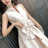 Homecoming Dresses: Prom Dresses Sleeveless Formal Vestidos Graduation Gowns