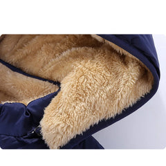 Baby Kids Jackets Boys Winter Thick Coats Warm Cashmere Outerwear