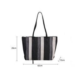 Bags for Woman Stripe Designer Shoulder Crossbody Shopper