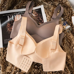 Seamless Bra Women Comfort Padded Bras Wireless Glossy Underwear
