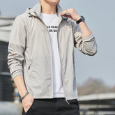 Summer Sun Protection Skin Coats Men Ultra-Light Sportswear Hooded Outwear Men