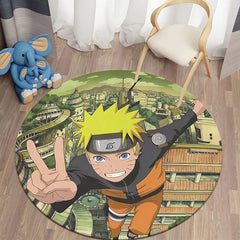 Cartoon HD Printed Round Carpet.soft,Comfortable,exquisite, Living Room,bedroom