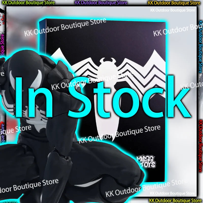 In Stock Mess Toys Superior Spider Man Ultimate Neighbor Symbiote Scarlet Kaine Messtoys Spiderman Anime Action Figure Gift Toys