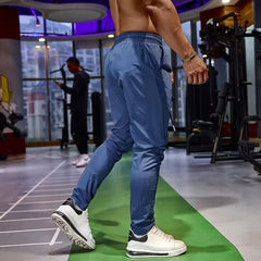 Pencil Pants Men Gym Casual Sweatpants Pant Fishing Breathable Quick-Drying Ice