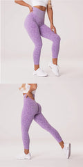 Leopard Seamless Leggings Women Soft Workout Tights Fitness Outfits
