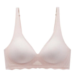 Seamless Women's Bra Small Chest Big Hollow Design Underwear Support