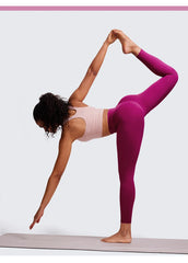 Women's Naked Feeling Yoga Pants 25 Inches - 7/8 High Waisted Workout Leggings