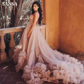 Homecoming Dresses: Prom Dress Sweet Ball Gown Tulle Sweep Train