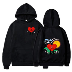 Funny Bad Bunny Hoodies Un Verano Sin Ti Print Men Women Streetwear Hoodie Hooded