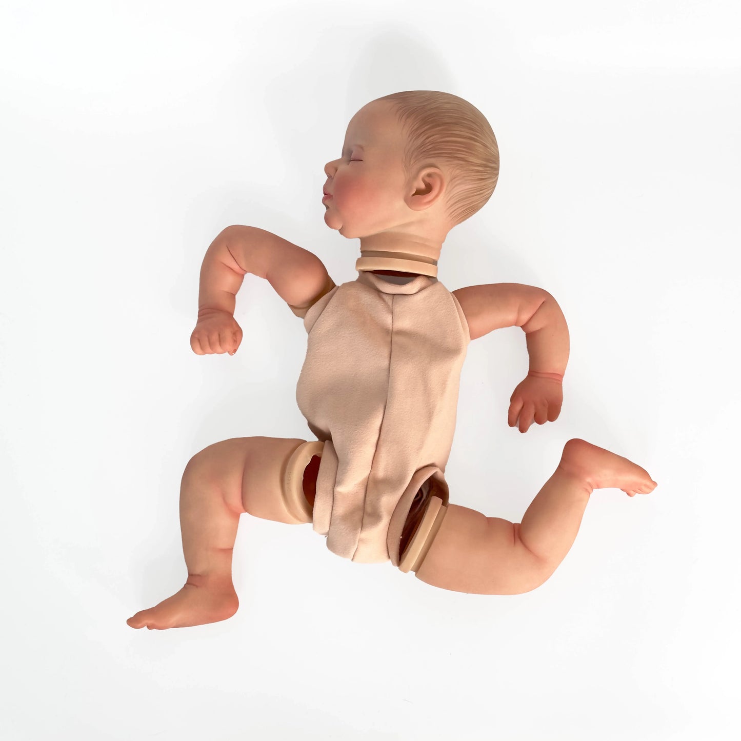 NPK 20inch Finished Doll Size Already Painted Kits Valentina Very Lifelike Baby Doll with Many Details Veins