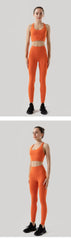 Sportswear Yoga Clothes Set Leggings and Tops Fitness Sports Suits Gym Clothing