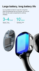 LIGE New Open-back Cip-on Headphones Smart Watch For Men Women 2.01” HD Screen Massive Watch Faces Bluetooth Call Smartwatches