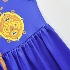 2026 Detective Mira Dress for Girls Clothes Halloween Kids Cosplay Party Masquerade Costume Children Junior Fancy Girls Clothing