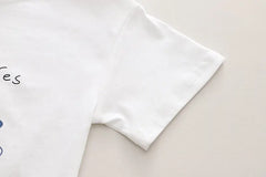 Summer Casual Newborn Baby Boys Toddler Big Dinosaure Short Sleeve Tops Pants 2Pcs/set Cotton Kids Outfits Clothing