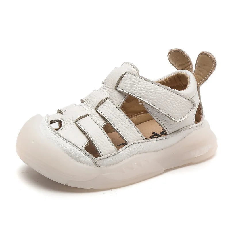 Summer Baby Girls Boys Sandals Infant Toddler Shoes Soft-soled Kids Genuine Leather