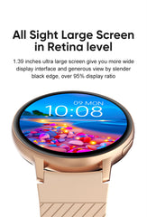 LIGE 2025 Smart Watch Women Bluetooth Call Custom Dials Watches Blood Oxygen Monitor Sport Men Smartwatch Ladies For Android IOS