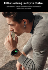 TWS Earphone Smartwatch 2.01" Headset 2 in 1 Smart Watch BT Call Blue Tooth Headphones Watches Heart Rate Sport Fitness Bracelet