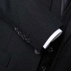 Boutique M-6XL (Blazer + Vest + Trousers) Elegant Fashion Business Italian