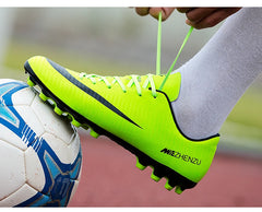 Soccer Shoes Football Boots Hight Quality Outdoor Training Cleats Turf Ankle