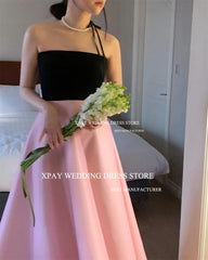 Homecoming Dresses: Evening Party Dresses A Line Strapless Wedding Dress