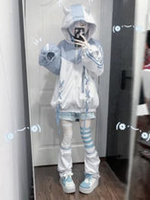 90s Harajuku Kawaii Pullover Fairycore Bandage Sweatshirt Y2k Aesthetics Grunge