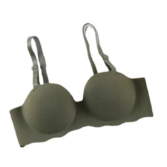 Bras Push Up Seamless Underwear for Women Solid Color Wireless Lingerie