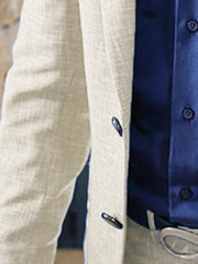 Tuxedo for Mens: Men Solid Color Blazer Casual Suit Fashion Business Top Jacket