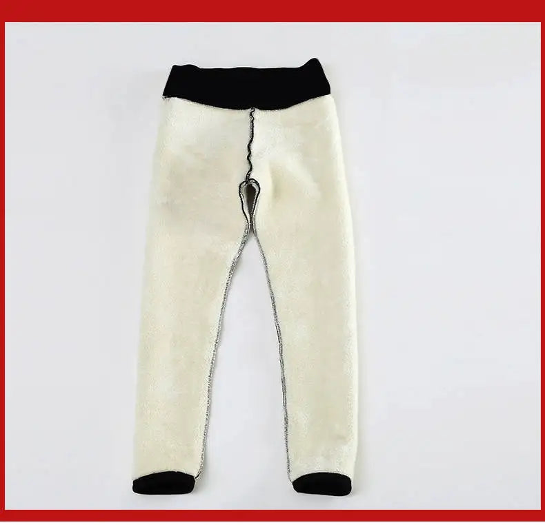 Women Winter Thicken Leggings Warm Fleece Pants Female Thermal Leggins
