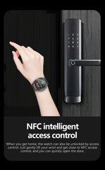 2025 New For huawei True Blood Pressure Airbag Smart Watch men air Pump Uric Acid Blood Lipids health watch Bluetooth call watch