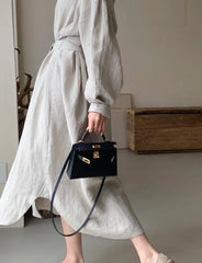 Evening Dresses: Women Dress Shirt Dress Long Evening Female Vintage Maxi