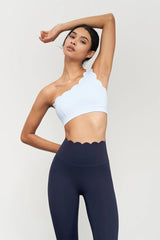 Yoga Pants Women Seamless Lotus Arc Workout Running Leggings High Waist