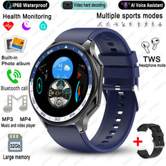 For OPPO Watch X High-End Business Watch Men 32Gb Memory Video Playback Smart Watch Sports Fitness Waterproof Bracelet 2025 New