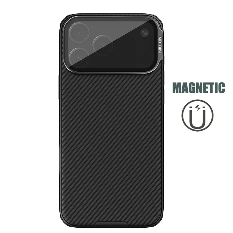 NILLKIN For iPhone 17 Pro Max MagSafe Case Shockproof Luxury Magnetic Case For iPhone17 Pro With Camera Protective Cover
